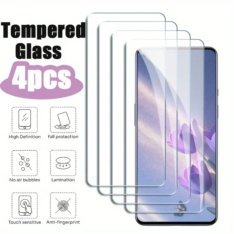 4Pcs 9H Hd Tempered… - image