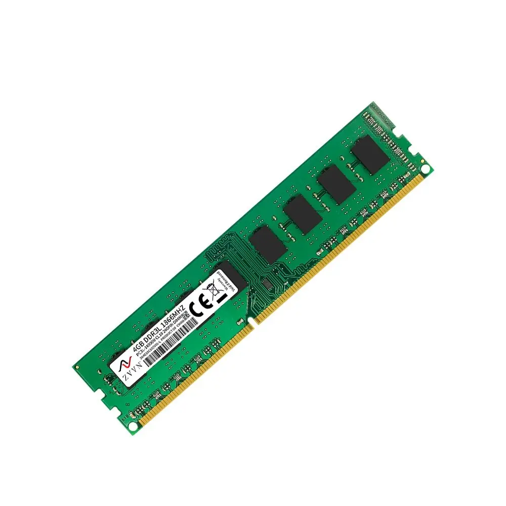 ZVVN 4GB DDR3L 1866 (PC3L 14900) 240Pin DIMM PC RAM CL10 Memoria per computer desktop Modello 3U4E18C10ZV01-L