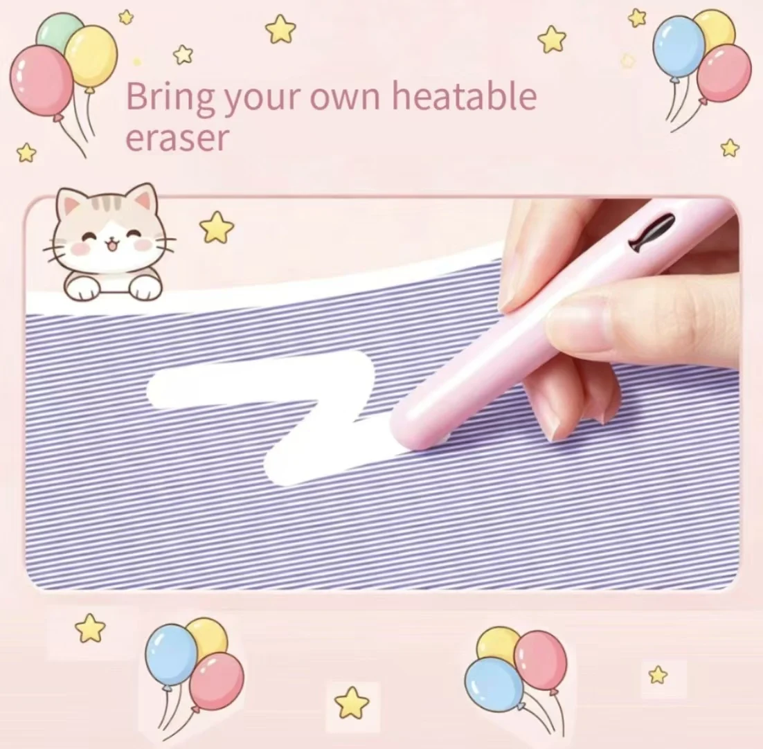 Hero P378M Cat Paw Fountain Pen Ins Aesthetic Ergonomic Posture Correction Pen Magnetic Closure High Appearance Writing Practice