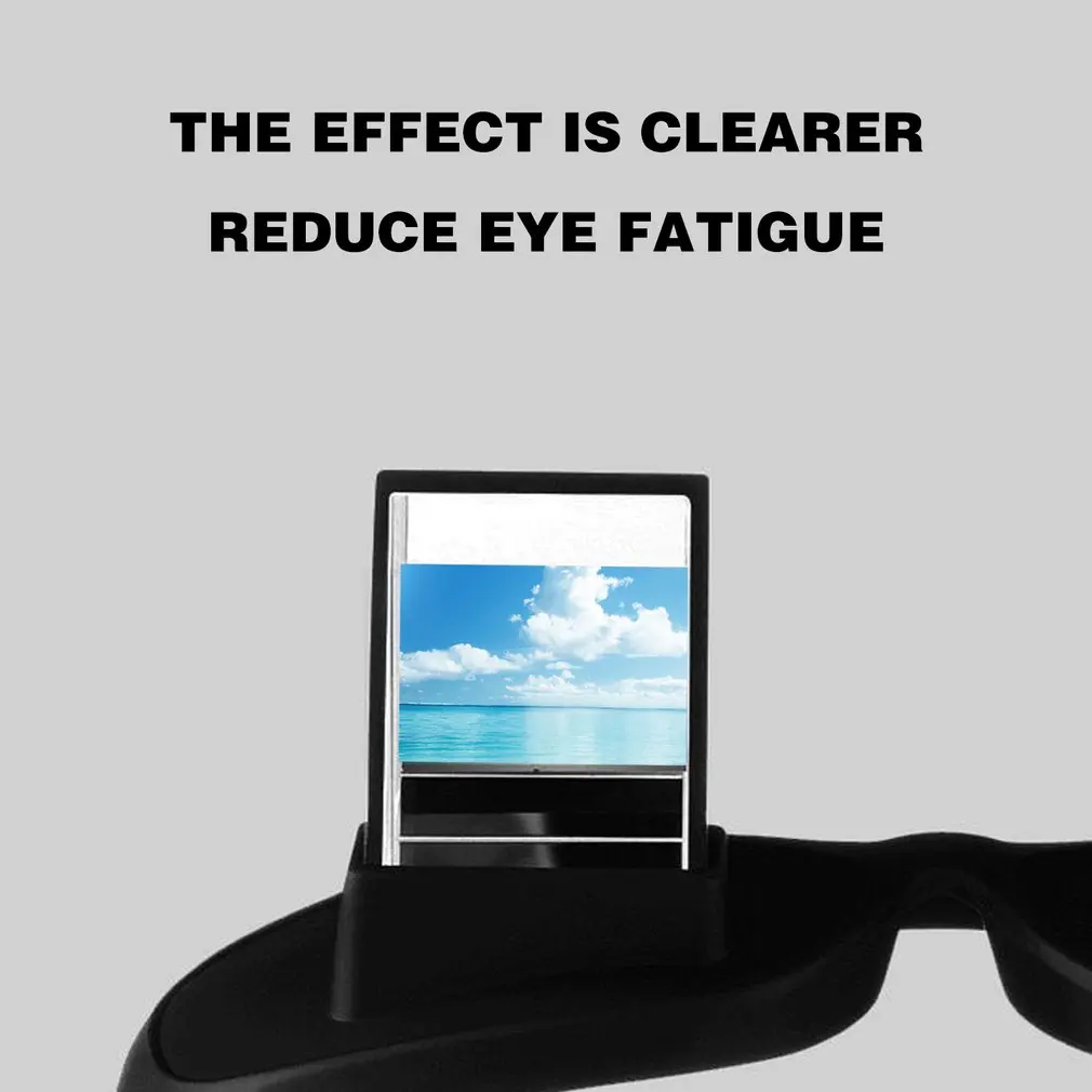 Lazy Glasses Bed Prism Horizontal High Definition Eyewear Periscope Lie Down Eyeglasses for Reading and Watch TV in Bed