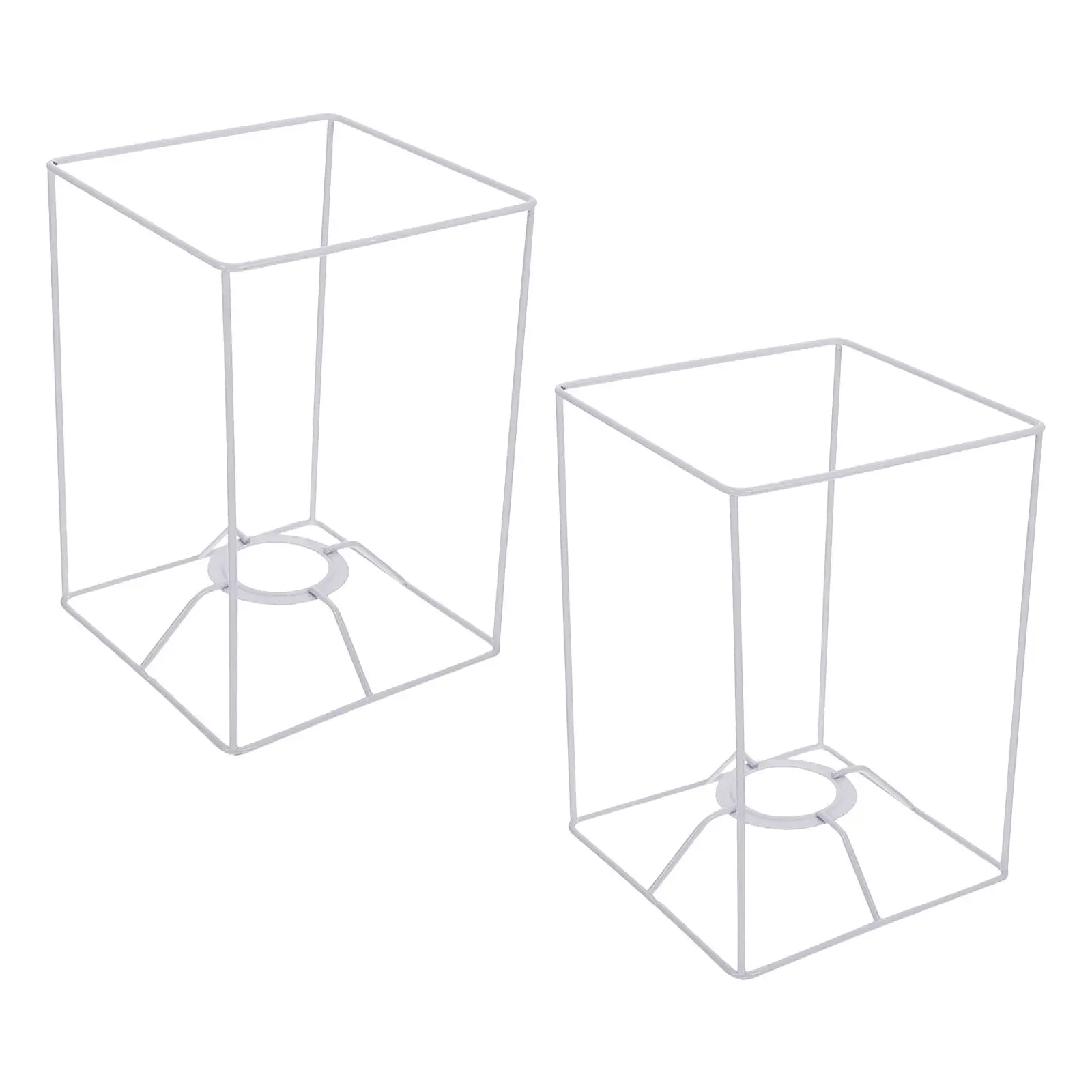 

Комплект из 2 металлических каркасов для абажуров: основания для абажуров своими руками, кольца для настольных ламп, замена каркаса для потолочных подвесных светильников