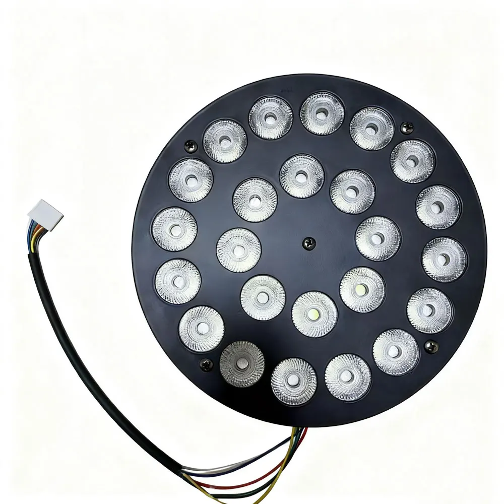 

24 светодиода, 8 Вт, 4-в-1, светодиодная панель RGBW для сцены, Par Light, DJ Light, запасная часть, полноцветное освещение, замена Par Can Light