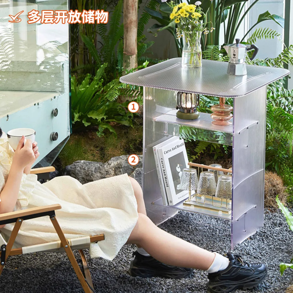 أكريليك، رف شفاف، نورديك، منزل، رف كتب، رف عرض من الأرض إلى السقف، تخزين المشاهير على الإنترنت على الحائط #4