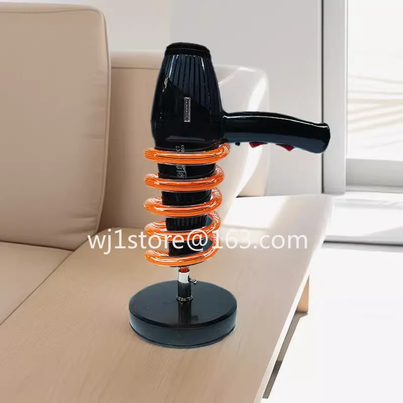 Desktop desktop hair dryer bracket Hair salon Barber shop Household non-punching storage hair dryer holder