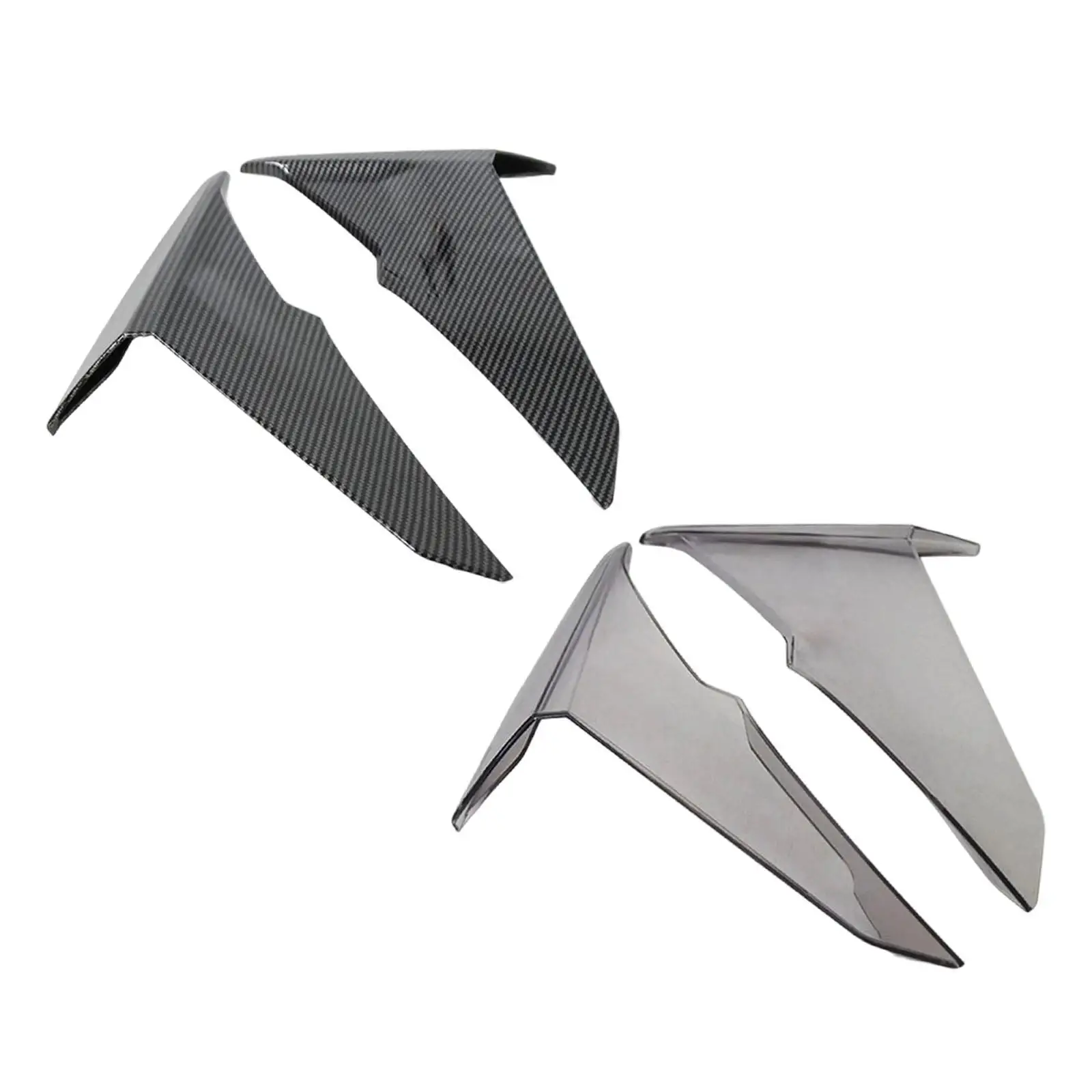 Motorcycle Side Wind Deflectors Easy Install Fairing Air Deflectors Replacement Panels for ADV 350 2022-2025 Outdoor Use