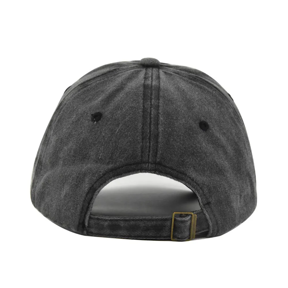Berretto da baseball in cotone lavato uomo donna cappello snapback berretti hip-hop vintage tinta unita cappello papà osso Casquette sport casual all'aria aperta