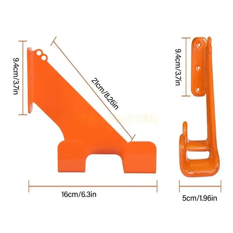 57QF Chainaw Wall Rack Chần nhiệm vụ nặng để tăng cường khả năng tiếp cận & tiếp cận