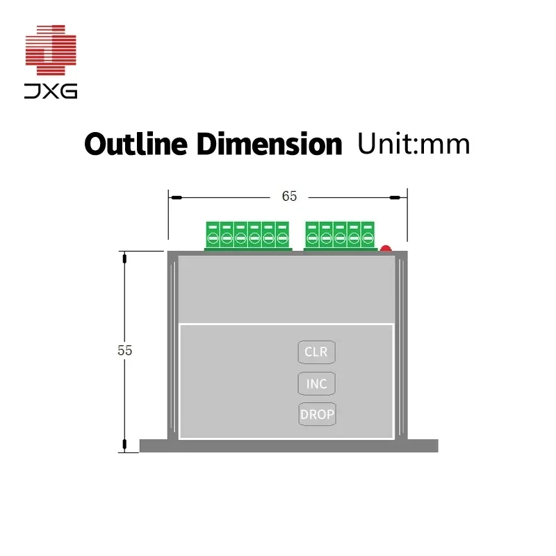 Digital Weighing Transmitter & Load Cell Amp with 4-20mA Output High-Precision Voltage/Current Sensor Converter