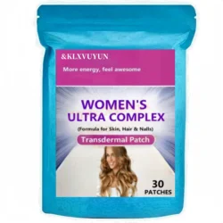 female hormones - WOMENโS ULTRA COMPLEX - estrogen Patch - 1 bag 30 Pieces 1 Month Supply