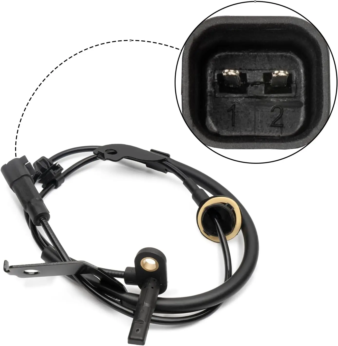 

Датчик скорости колеса ABS для Mitsubishi Lancer Outlander 07-14 3.0 V6 2,0 2,4 4670A576 передний правый