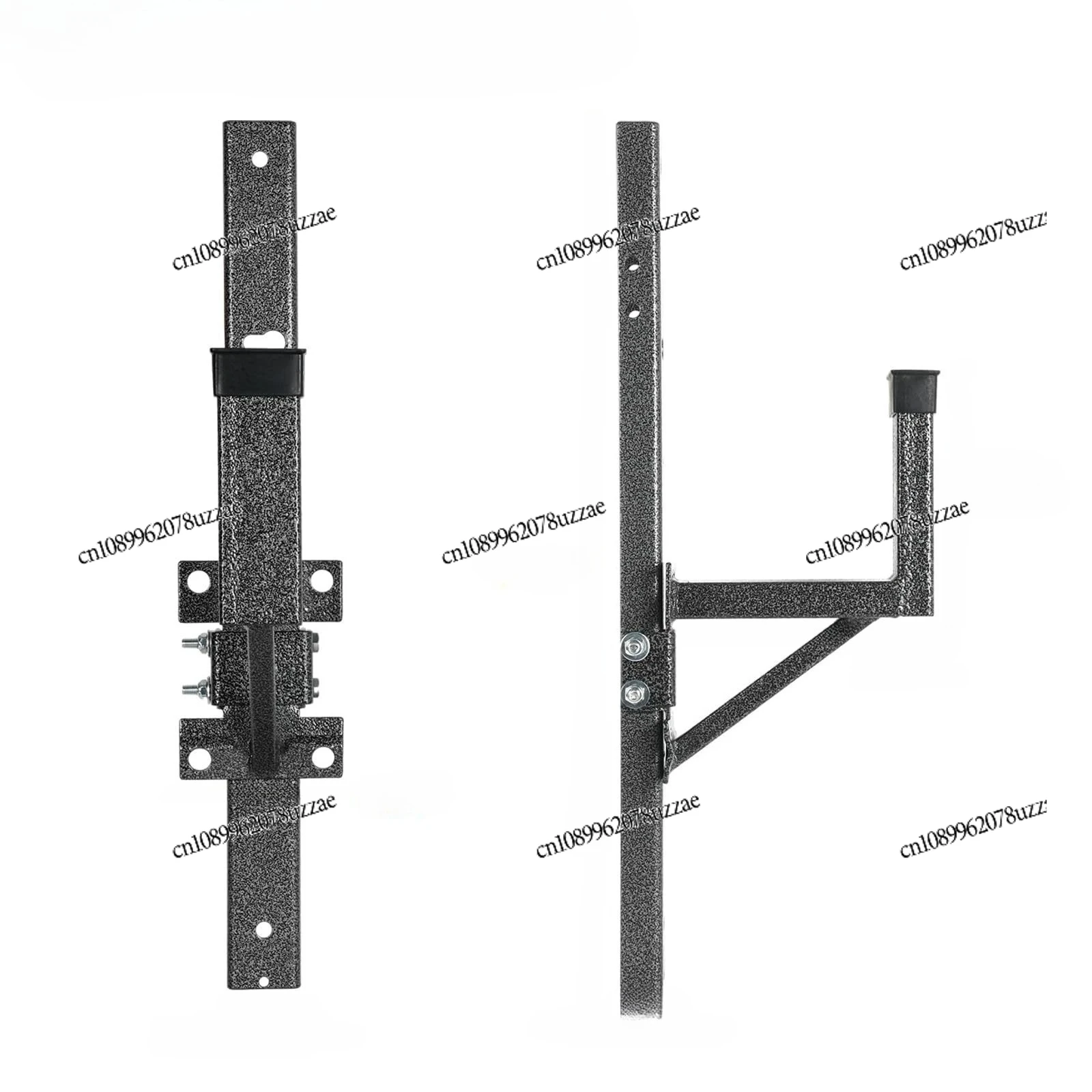 

Side Mount Trailer Ladder with Adjustable Heavy Duty Steel Ladder for Open and Closed Trailers