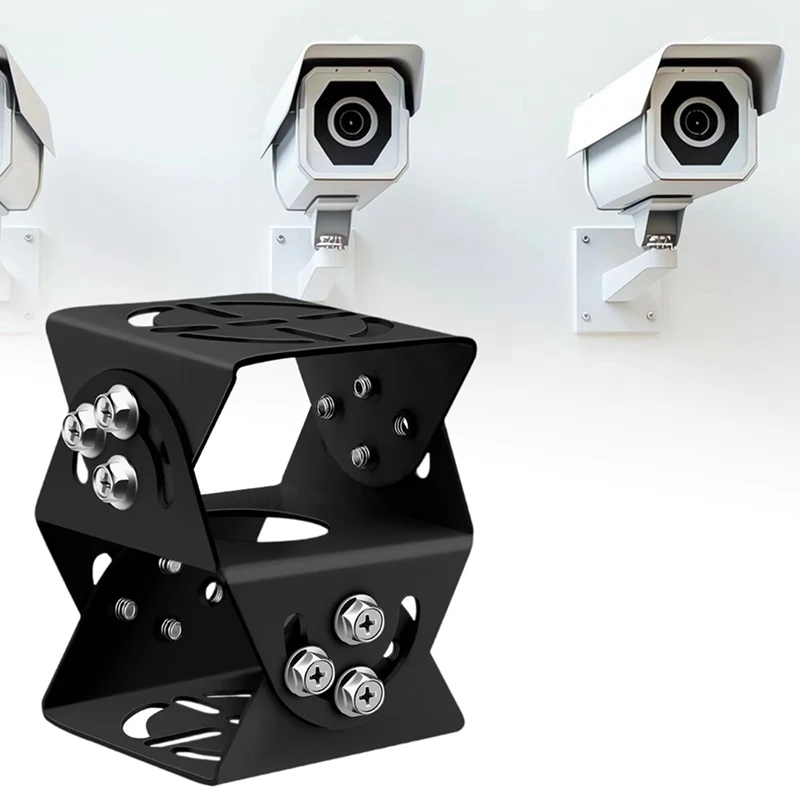 N11R- Universal Security Camera Joint Mount Duty Easy Installation Camera Holder Metal Base For Indoor Outdoor Household Hotel
