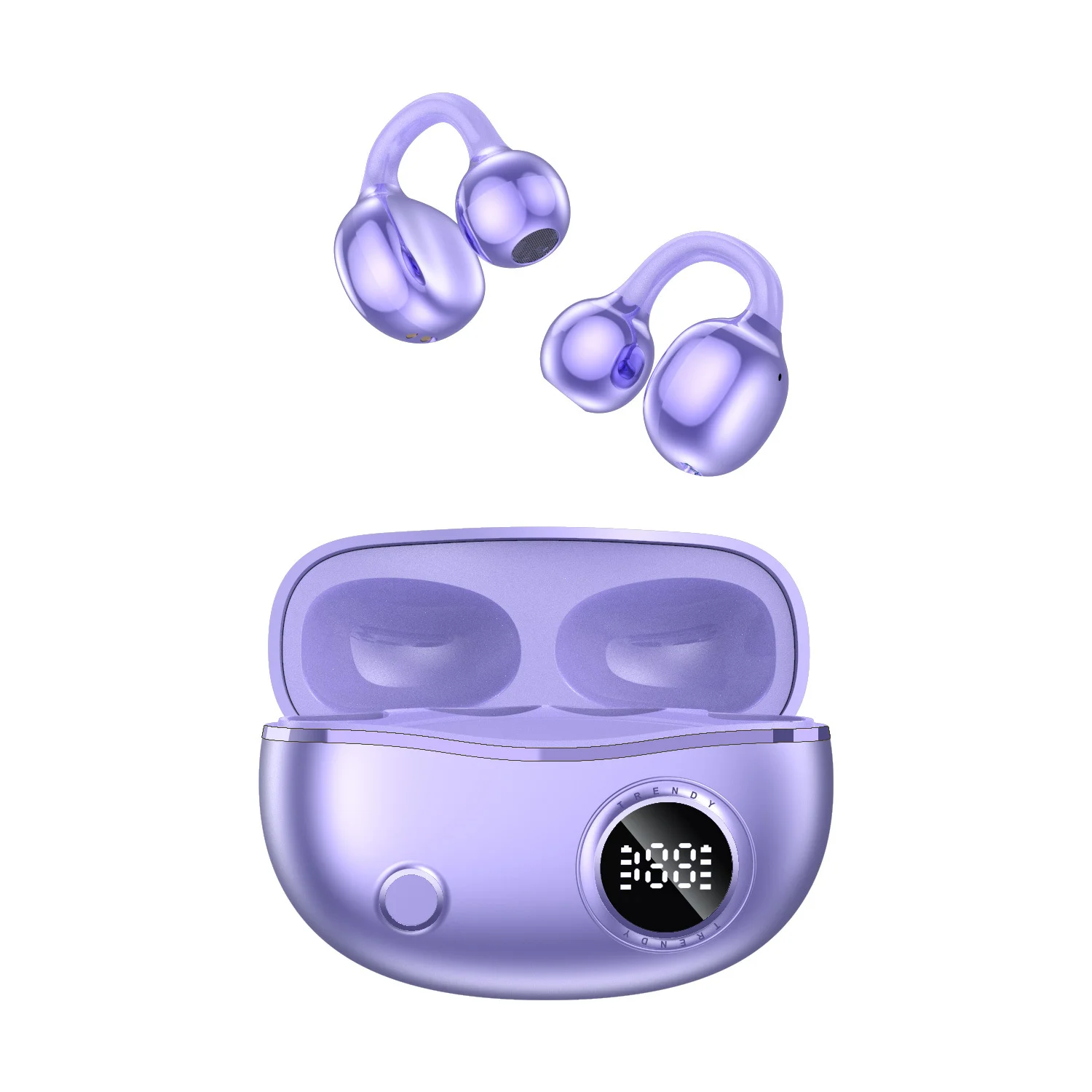 سماعات الرأس المزودة بتقنية البلوتوث SW127 هي مشابك أذن رياضية لاسلكية تدوم طويلاً