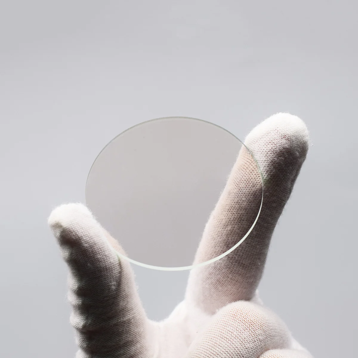 1pc D100mm Round FTO Conductive Glass Wafer Plate Lab FTO Coated Optical Glass Sheet Custom Size 7/14Ohm/Sq