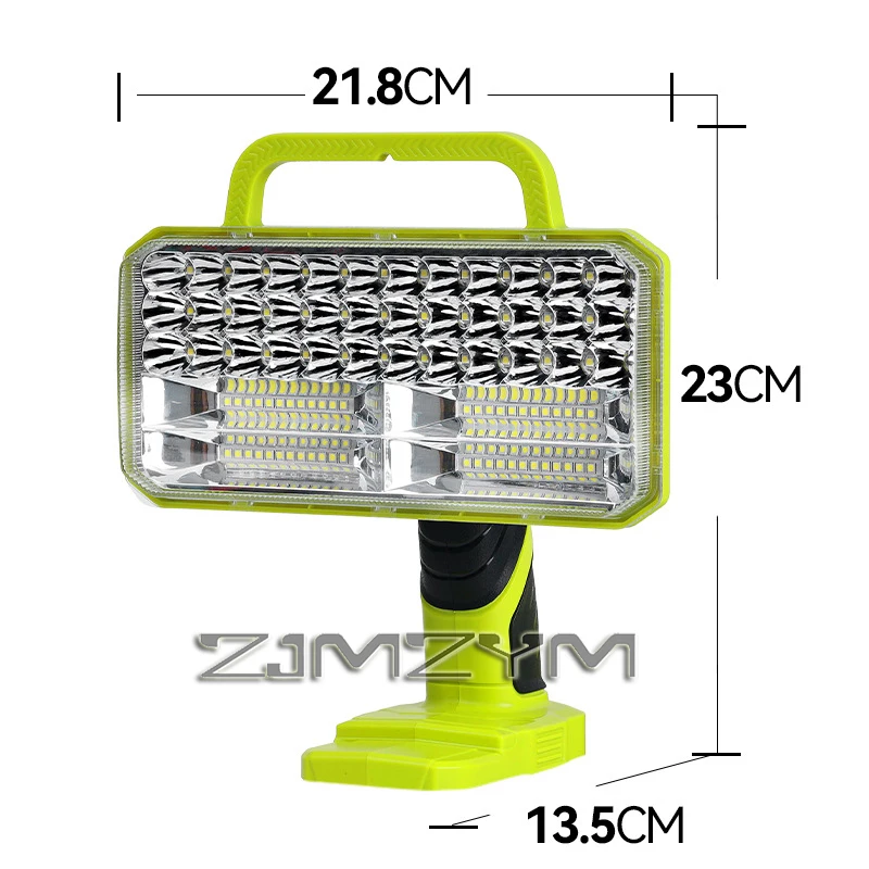 9-40w-led-work-light-cordless-led-flashlight-fit-for-18v-battery-3-modes-for-camping-hiking-job-site-indoor-outdoor-no-battery