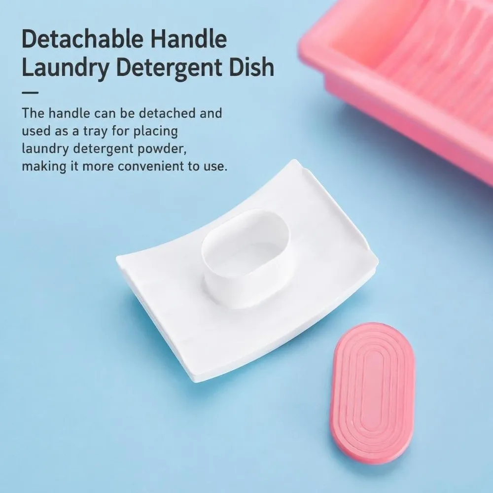Plastic Underwear Washboard Thicken Material Anti-slip Socks Washboard Cleaning Tool Cleaning Accessory Laundry Tool
