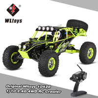 WLtoys 10428 1:10 RC Car 2.4G 4WD Electric Brushed Rock Crawler RTR SUV Remote Control Off-road veicoli Model Toy Vehicles