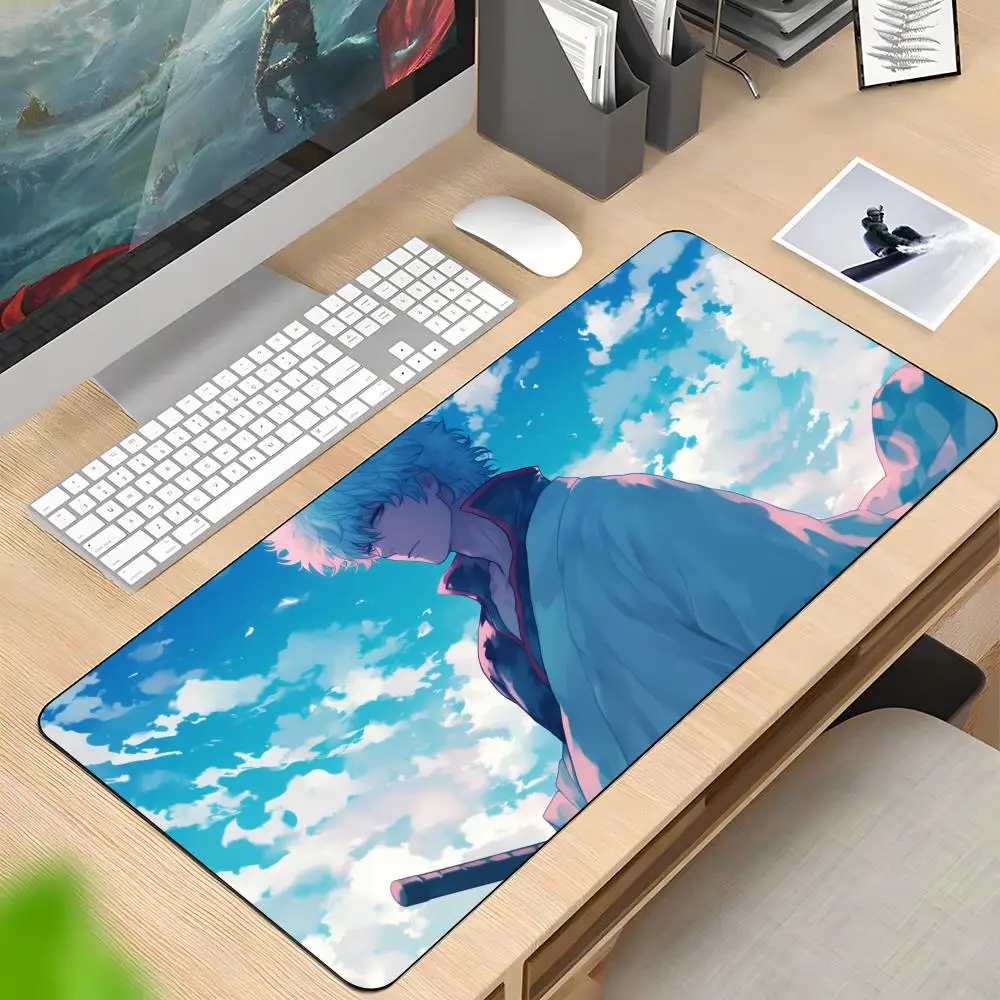 Anime G-Gintama Mouse Pad Rubber Antislip Keyboard Pad 40x90cm Mousepad Gaming Accessories XXL Office Computer Mat