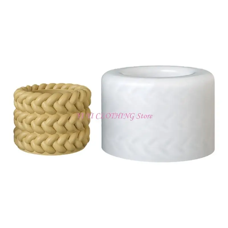 

Силиконовая форма N5KF для изготовления плетеных веревок из смолы и декоративных держателей