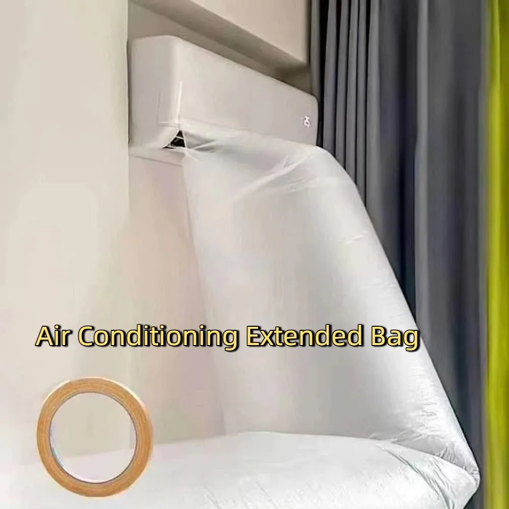 5/10/20/30M Air Conditioning Extended Bag Flexible Plastic Air Conditioner Blowing Bag Folding Air Conditioning Guide Bag