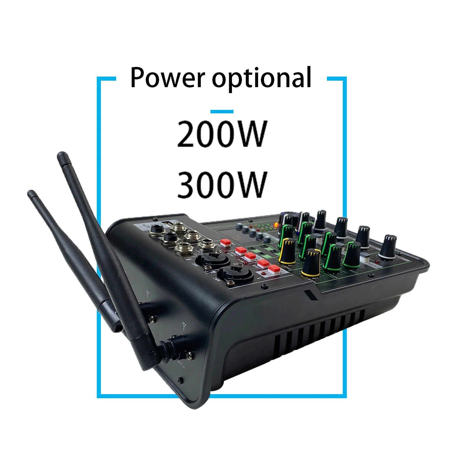 Original Digital SIERRA Multifunctional Audio Mixer amplifier with Bluetooth Connection  Wireless Microphone Software Recording