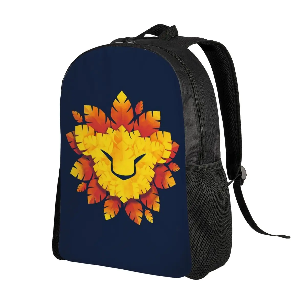 Custom King Of Leaves Backpacks for Men Women Waterproof School College Bag Print Bookbags