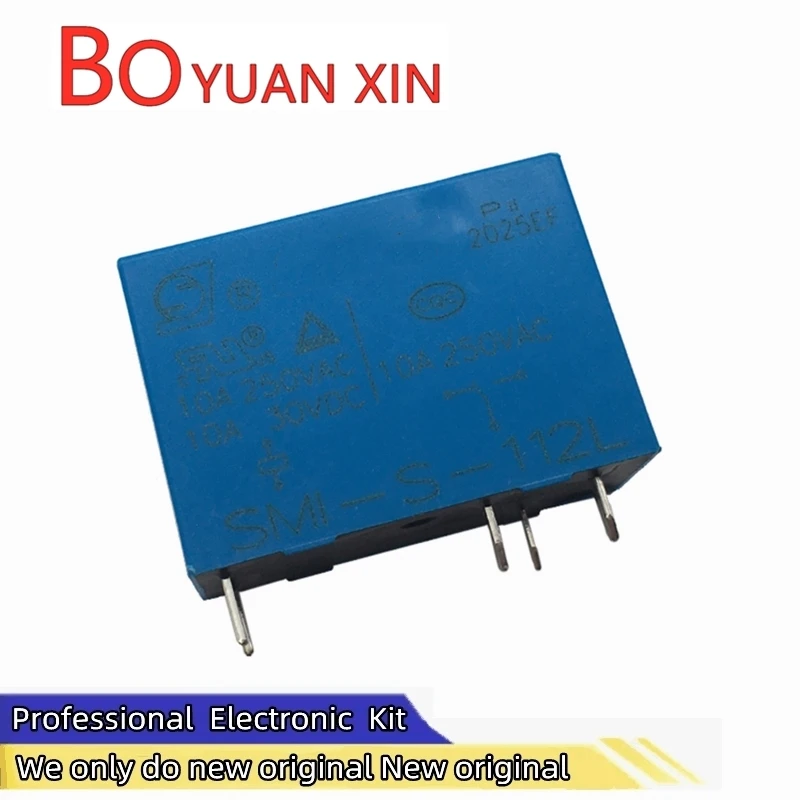 BYX 5pcs New original SMI-S-105L 5pin SANYOU relays replace SMI-05VDC-SL-C HRMH-S-DC5V-C Small power relay