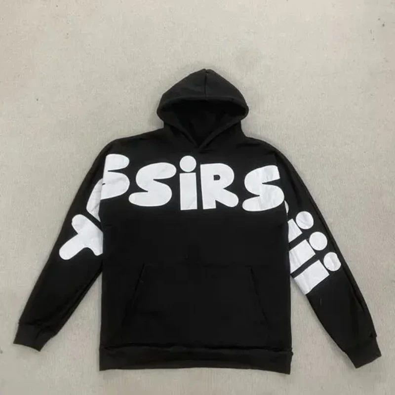 Modieuze lange mouwen casual veelzijdige dames hoodies met capuchon Amerikaanse retro gothic harajuku esthetiek losse trui met capuchon