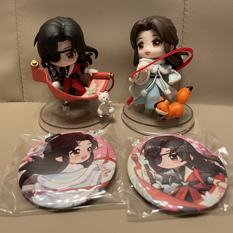 Céu Oficial Bênção Anime Flying Flower Action Figure, Série Mil Nó, Xie Lian Hua Cheng, Boneca Modelo Kawaii, Presente de brinquedo