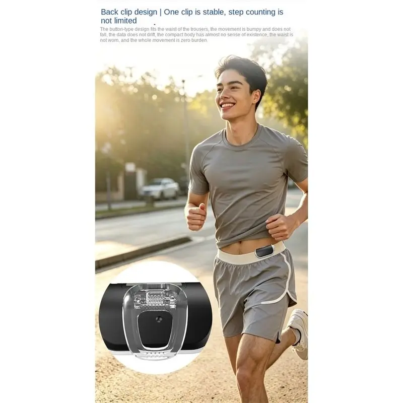 HOTB72A Digital For Accurate Step Counter Pedometer With 3D Sensor Technology For Outdoor Running Activities Fitness Tracking Tr