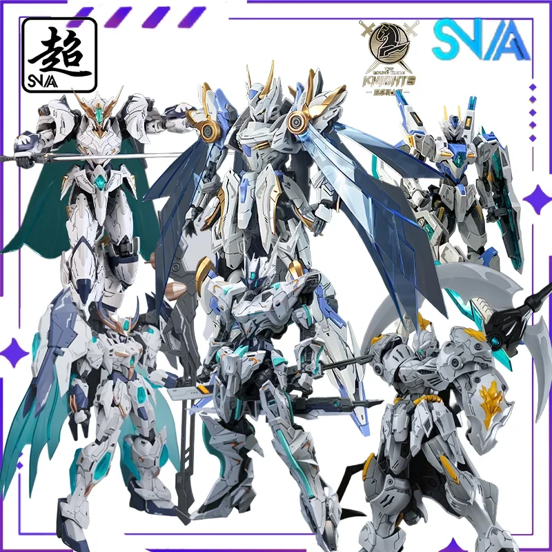 

SNAA Original HG1/144 Knights of The Round Table Series Giant Sword Tristan Assembled Mobile Mech Model Handheld Toy Giftcollect