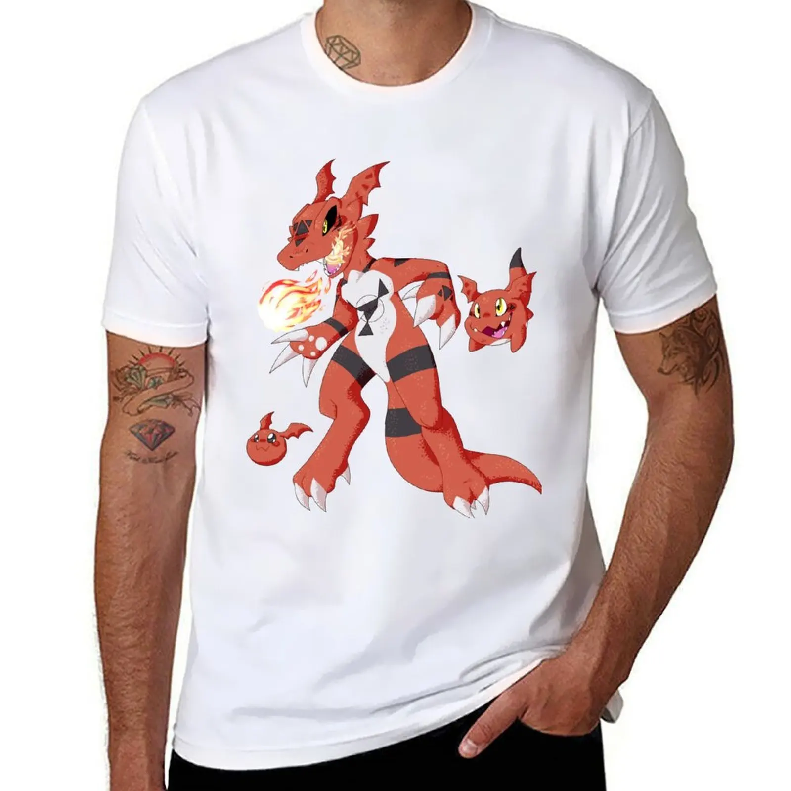 

Guilmon T-Shirt t shirt custom print t shirt men 100% cotton luxury brand T-Shirt