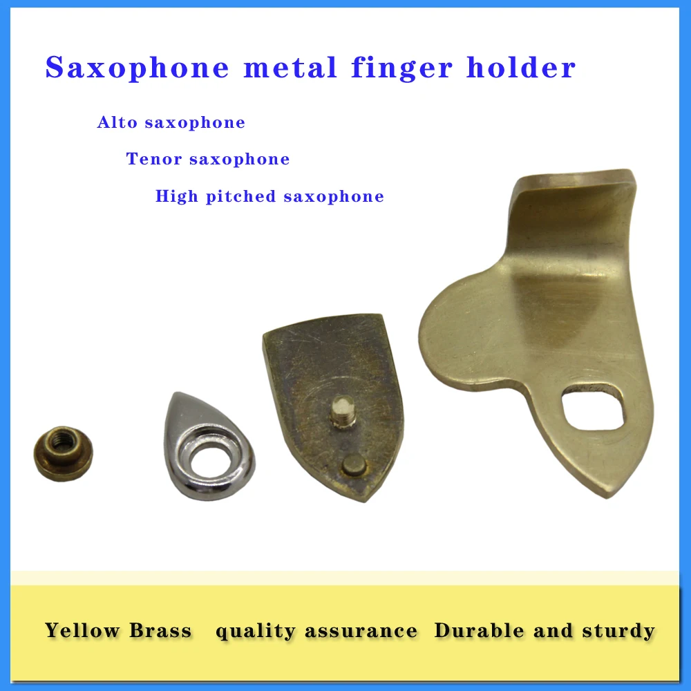 

Saxophone finger support, alto saxophone, tenor saxophone hand support, metal finger support