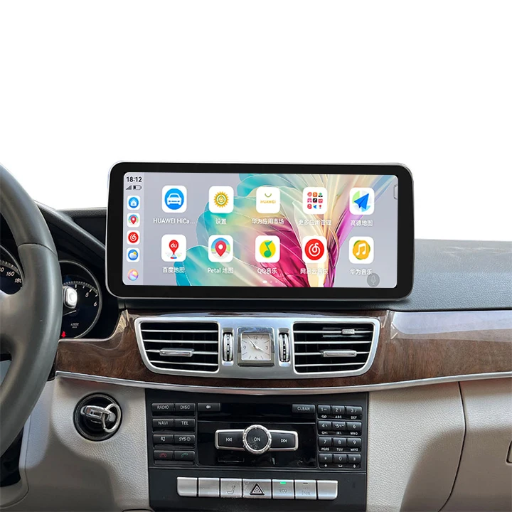 12.3 1 Din Car Android Touch Screen Gps Stereo Radio Audio Auto Video Car Dvd Player For Mercedes E Class 4.5 W212 2013-2014