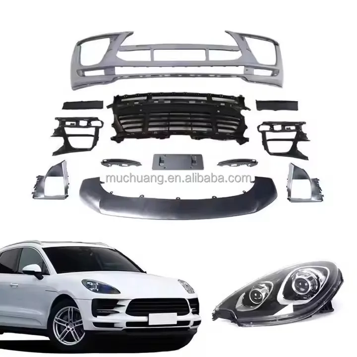 

Headlight Upgrade Body Kit for Pors-che Ma-can 2014-2021 95B Facelift Ma-can to Ma-can Tur-bo 2018 Material