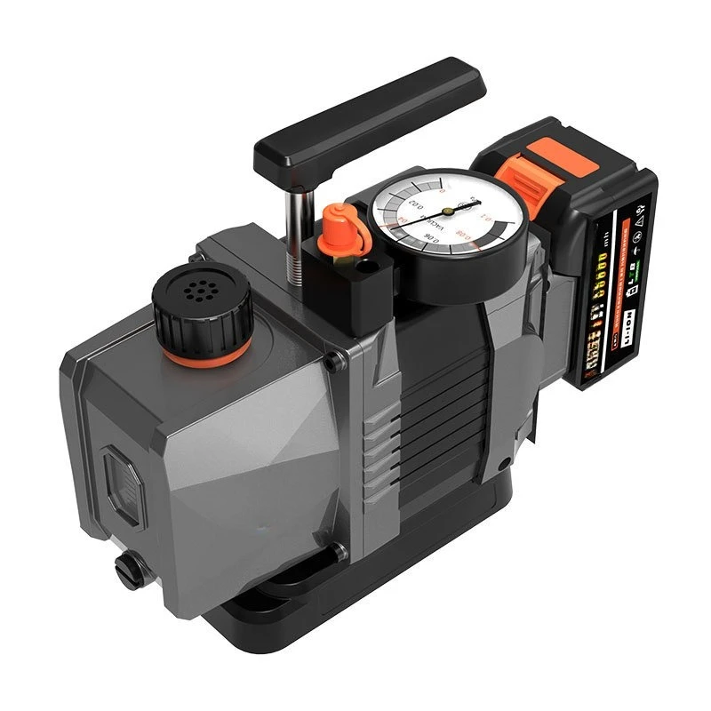 

18V lithium battery vacuum pump 2.5CFM automotive refrigeration and air conditioning maintenance, brushless motor
