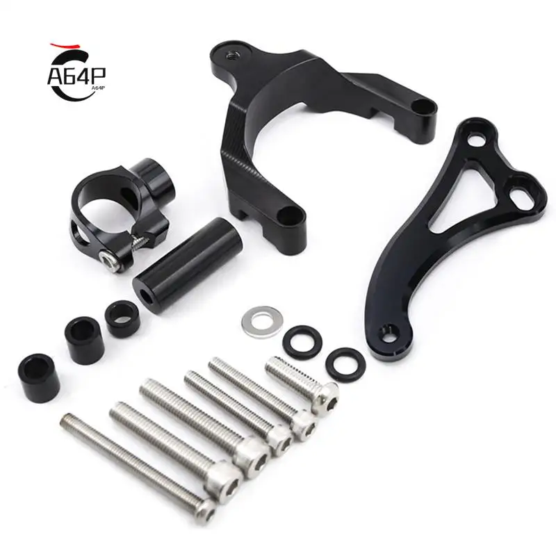 

A64P-Motorcycle Accessories Steering Damper Stabilizer Bracket Support Mounting Kit For GSXS750 GSX-S750 2017-2023 GSXS 750