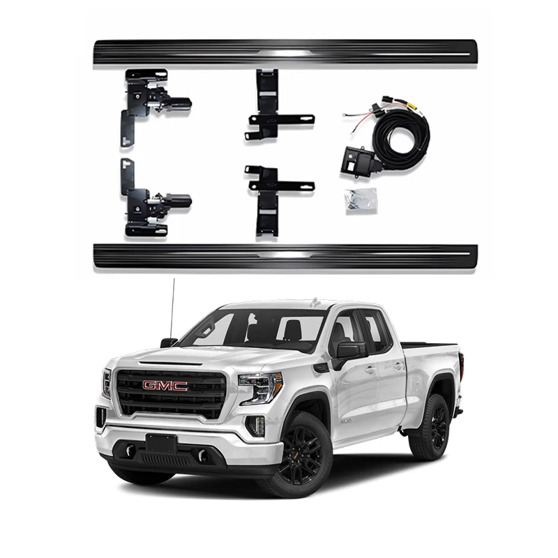 

Customized Pickup Power Running Board For GMC Sirra 1500 Crew Cab Truck Electric Side Step Car Accessories 2014-2020
