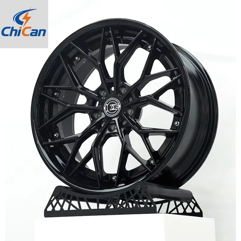 

[2026]Chican Custom Forged Two Piece Car Wheel Hub 18 19 Inch for Mercedes Benz for BMW for Audi 5*120 5*112 5*114.3 Alloy Rims