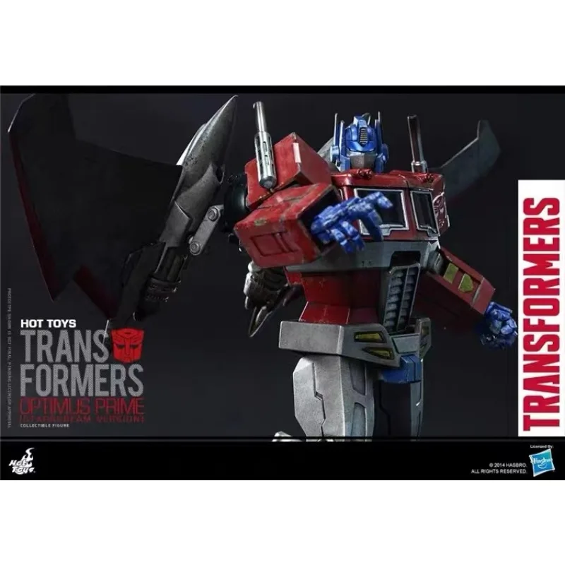 HotToys-TransDevices Optimus Prime Red Spider Bloversion Action Figure, Hobby Collecemballages Model Toy, TF001, 1/6