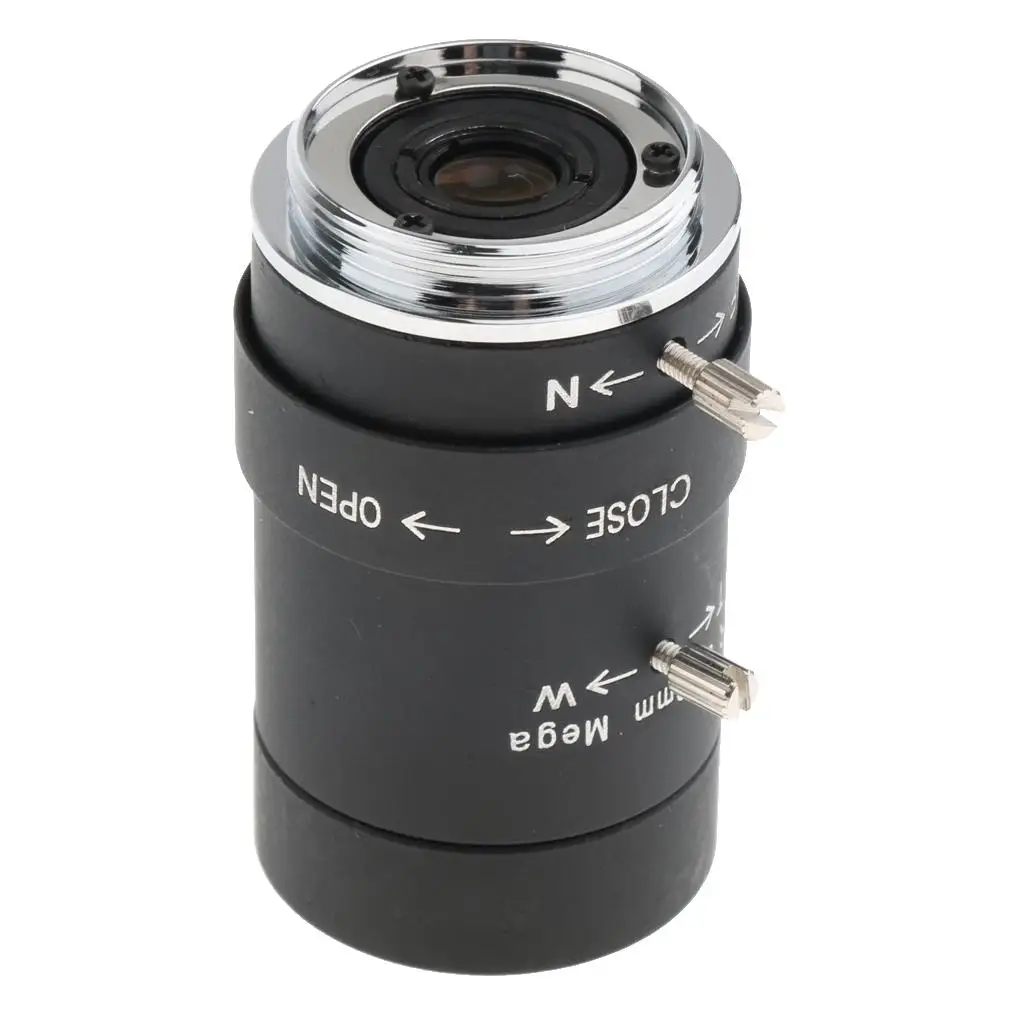 5-50mm F1.6 Manual Iris Zoom Lens CS Mount Industrial Microscope Camera Lens for Digital Camera