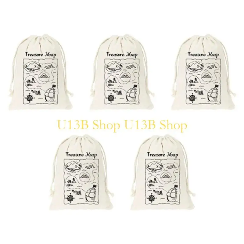 U13B Stylish Linen Cable Organizers with Separate Pockets Easy Carrying for Essential