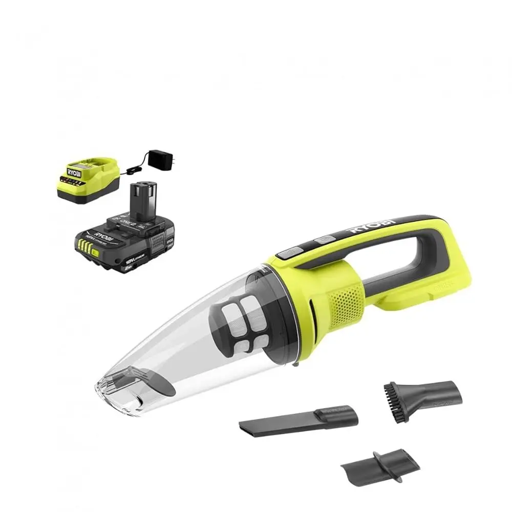 

One+ 18V Cordl Performance Hand Vacuum Kit With 2.0 Ah Battery And Charger