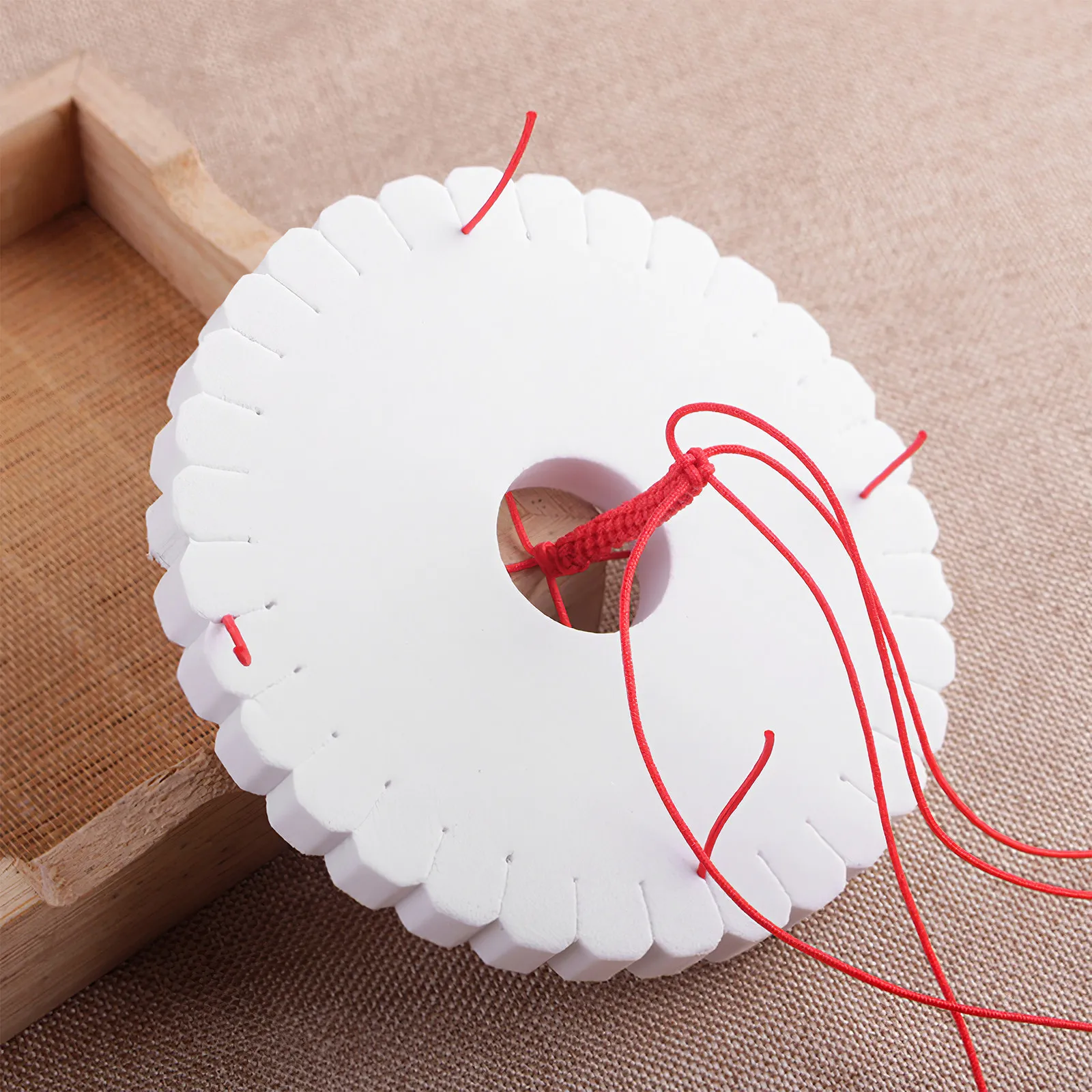 4Pcs Rope Braiding Tool Kit Braiding Disc for Cord Weaving DIY Macrame Bracelets Easy to Use Portable Lightweight Rope Weaving