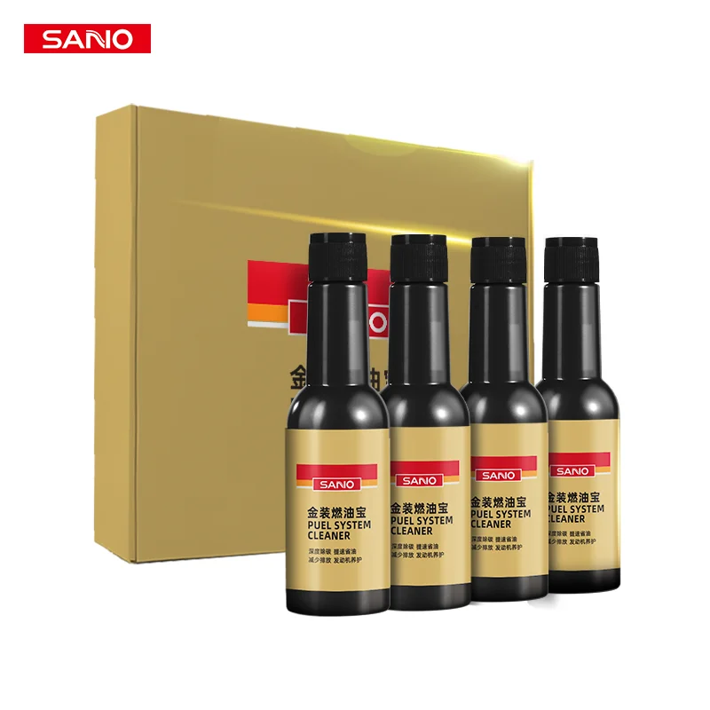 

SANVO 150 мл очиститель топливной системы автомобиля и мотоцикла, очиститель бензиновых/дизельных форсунок, добавка для экономии топлива, 4 бутылки
