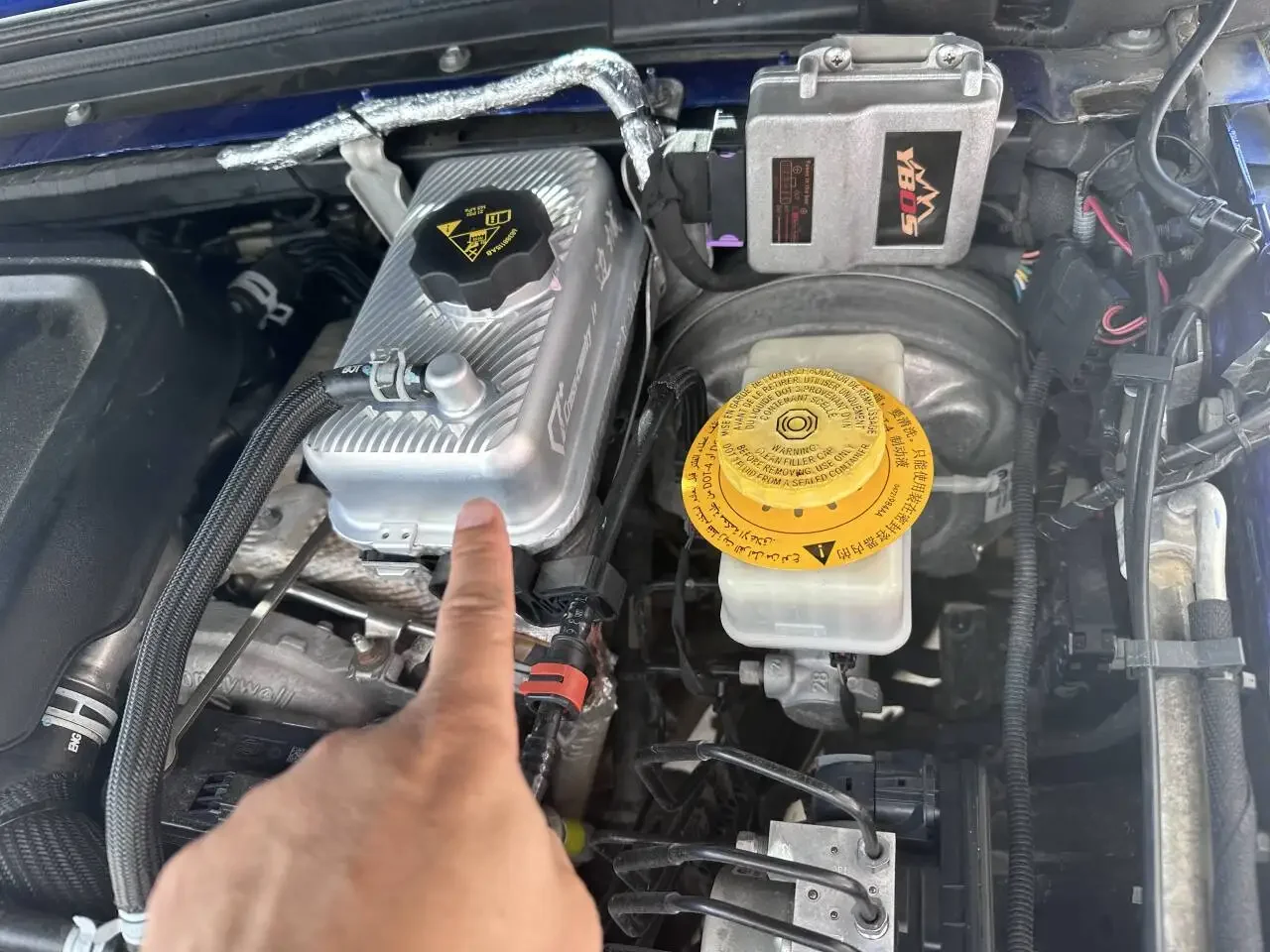 JL1313 Antifreeze Container Coolant Reservoir Aluminum Alloy For Jeep For Wrangler JL  JT  4XE  LantSun