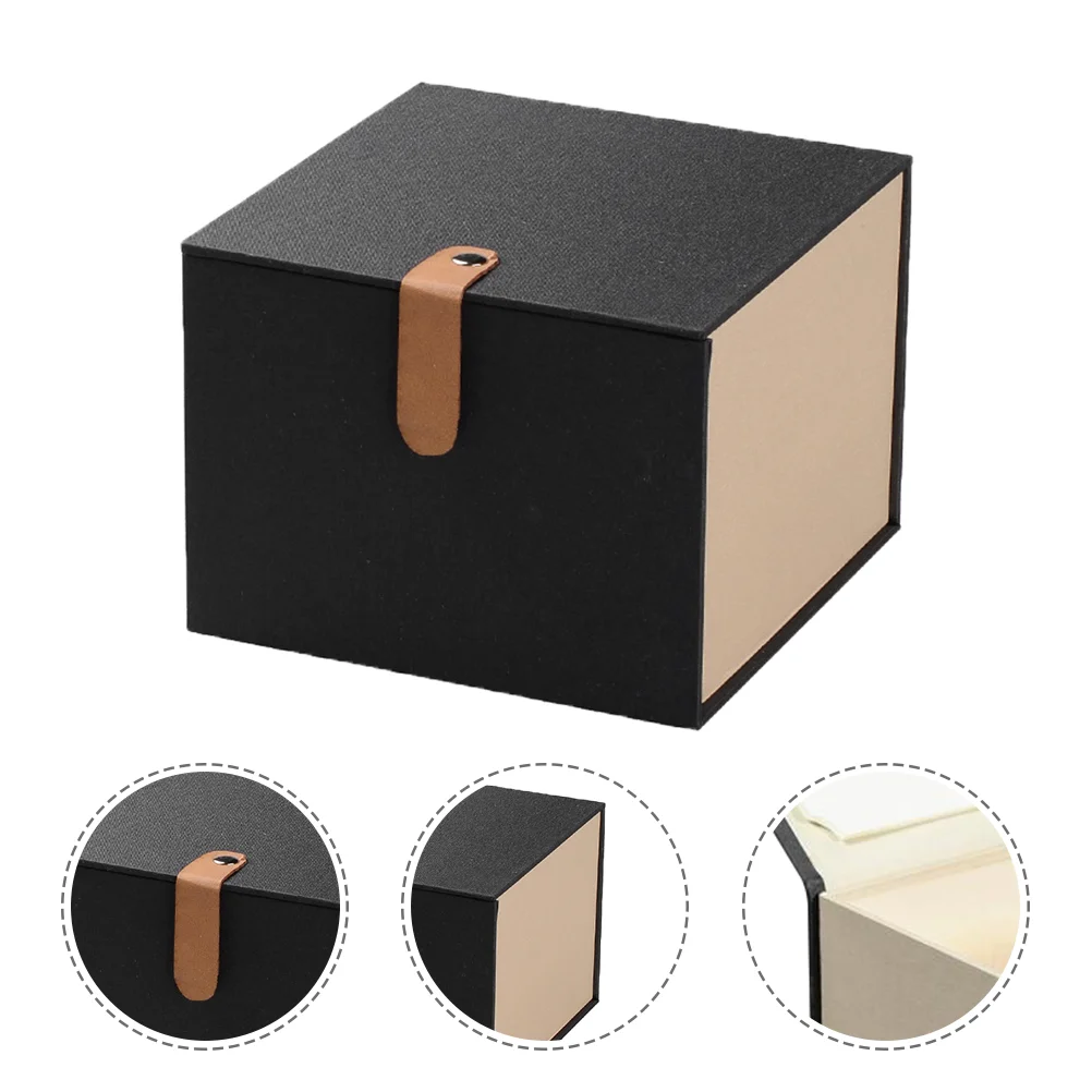 Ring Blue Cloth Box China Storage Containers Cup Case Mug Holder Gift Boxes