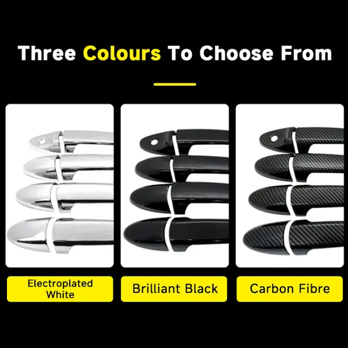 Imagen 2 del producto Cubierta de manija de puerta exterior de coche, embellecedor para Citroen C4 MK1 2004 ~ 2014 Citroen c-triomphe, accesorios de cubierta de manija de puerta, estilo a prueba de herrumbre