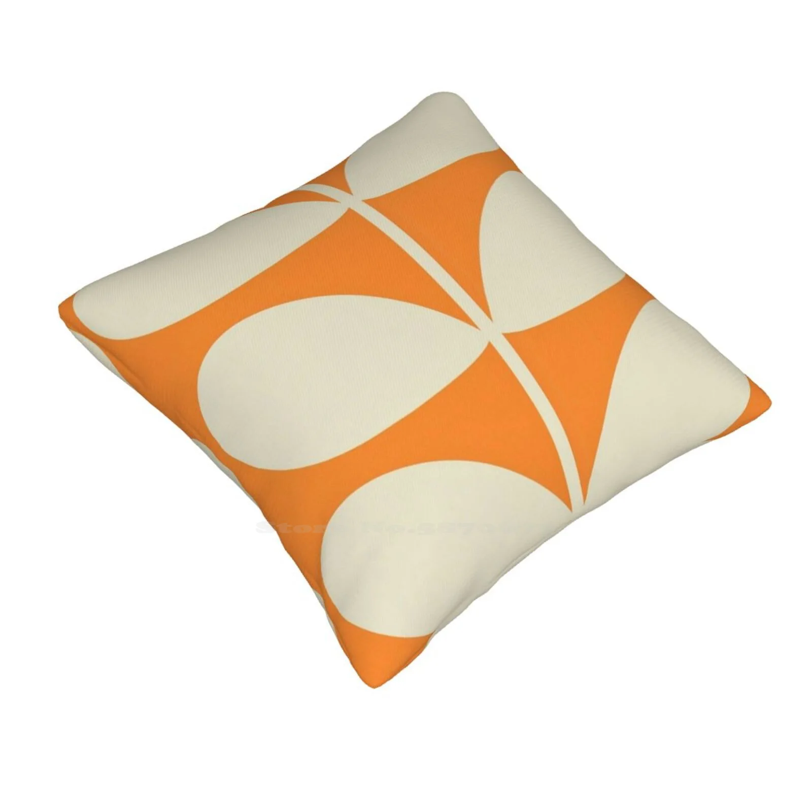 Orla Kiely Multi Stem Orange Throw Cushion Pillow Cover Orla Kiely 1960s Orla Kiely Retro Orla Kiely Vintage Orla Kiely Floral