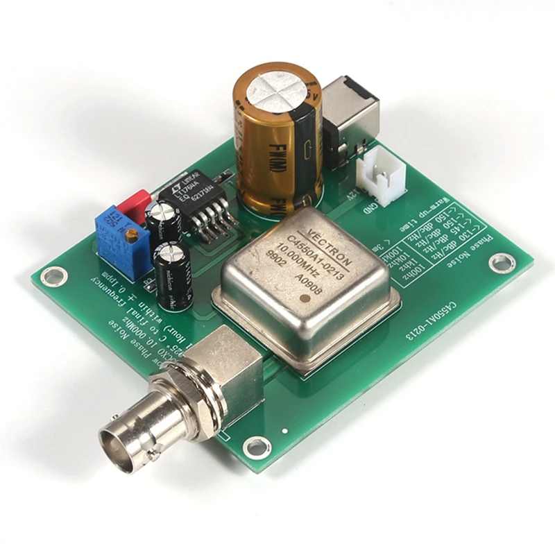 10Mhz Audio External Clock Source Module Professional Audio Clock Constant Temperature Low Phase Noise Clock